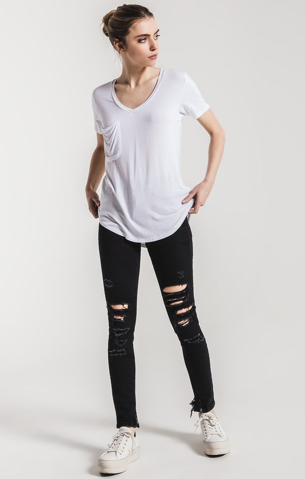 The Sleek Jersey Pocket Tee