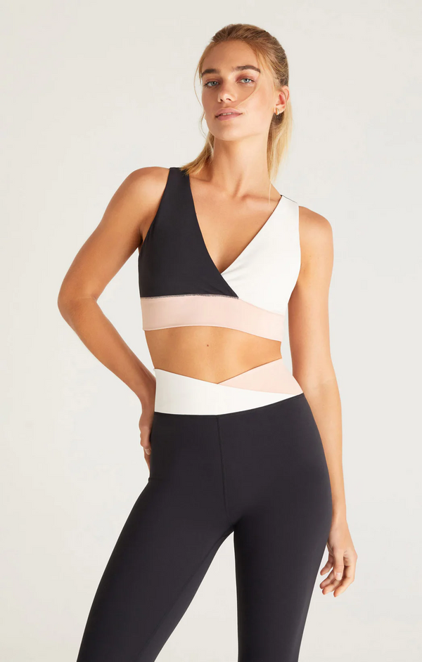 Color Block Tank Bra