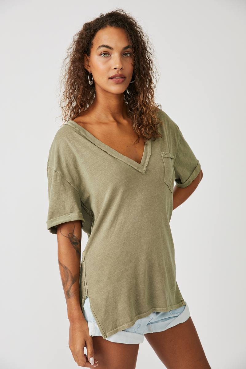 Keep Me V Tee
